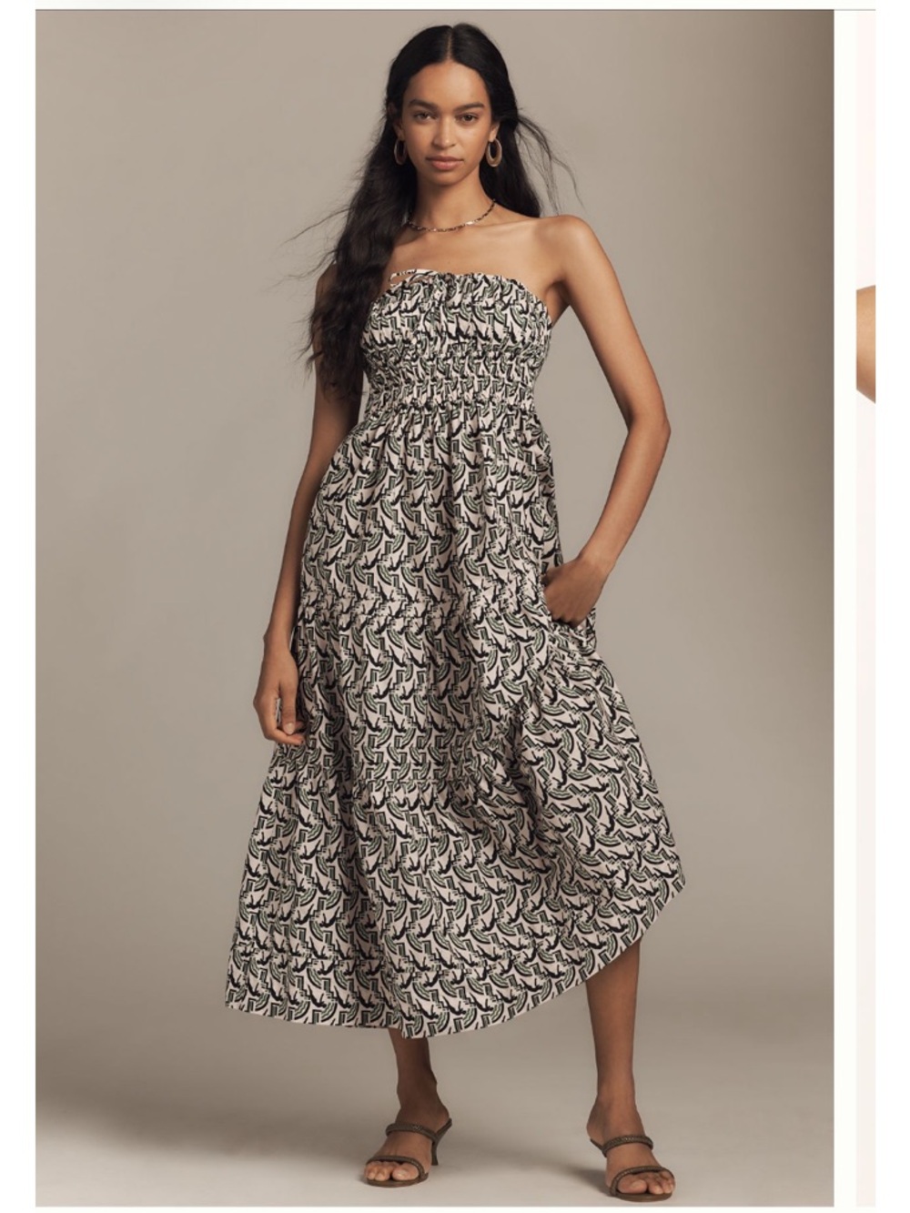The Somerset Strapless Maxi Dress